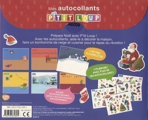 Mes Autocollants P'tit Loup - Noël