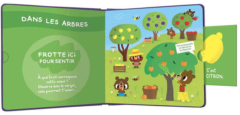 MON CHERCHE ET TROUVE DES ODEURS-LES FRUITS