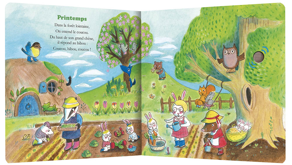 LES COMPTINES DES 4 SAISONS : PETITE TAUPE