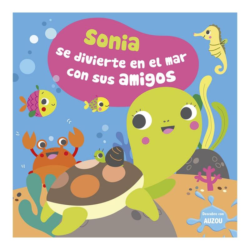 Libro De Baño: Sonia Se Divierte En El Mar Con Sus Amigos