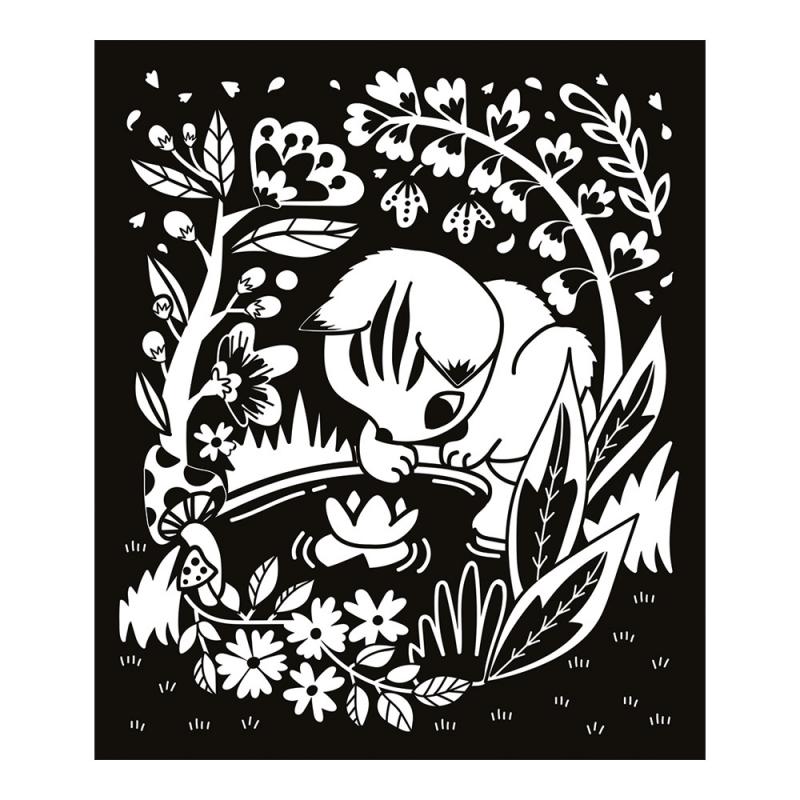 Láminas De Terciopelo Para Colorear: Primavera