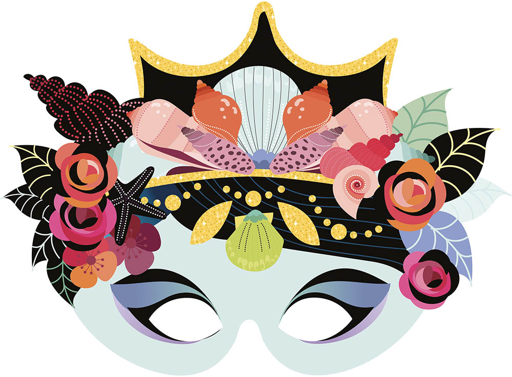 Mes Masques À Gratter - Monde Magique