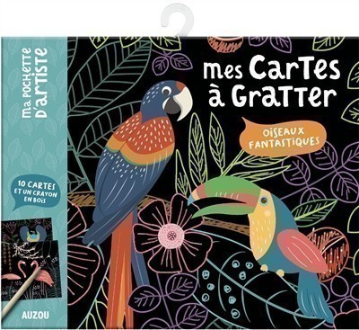 Mes Cartes À Gratter - Oiseaux Fantastiques