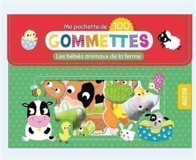 Ma Pochette De 100 Gommettes - Les Bébés Animaux De La Ferme