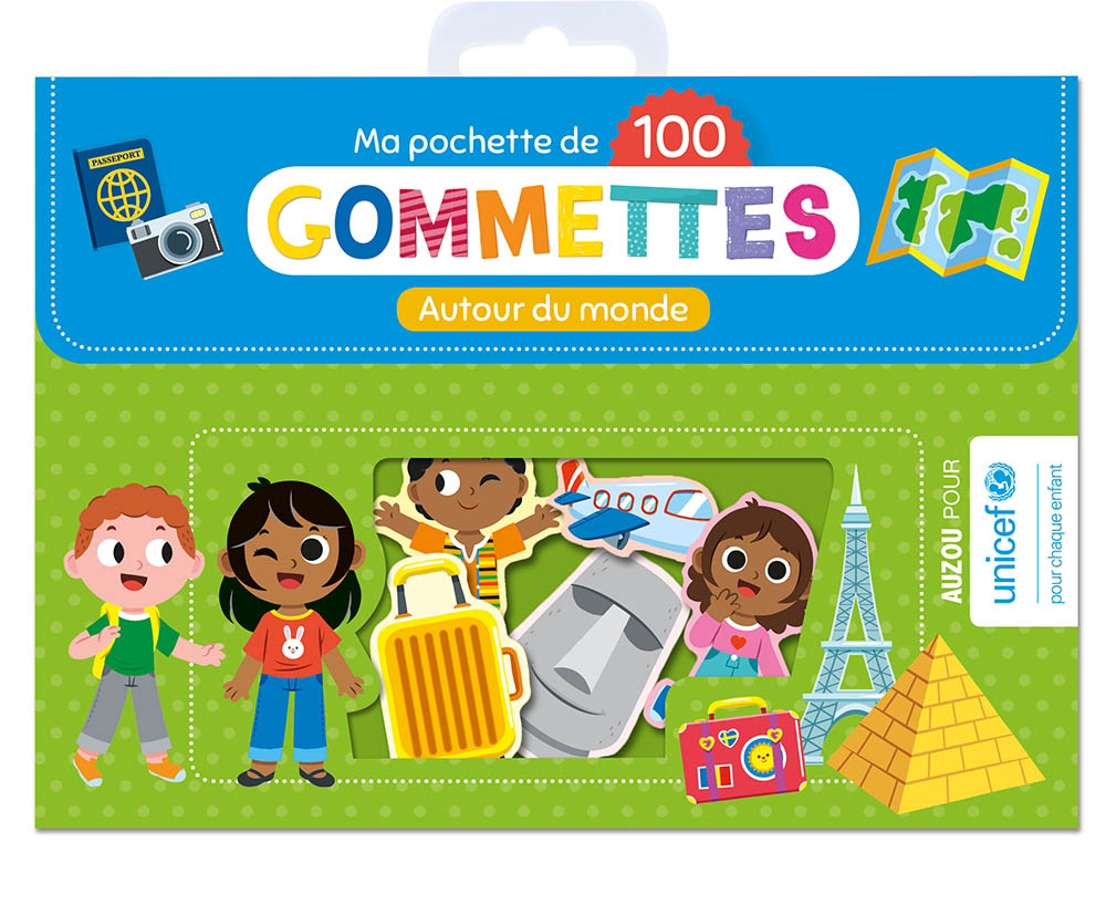 Ma pochette de 100 gommettes - Autour du monde Ma pochette de 100 gommettes - Autour du monde