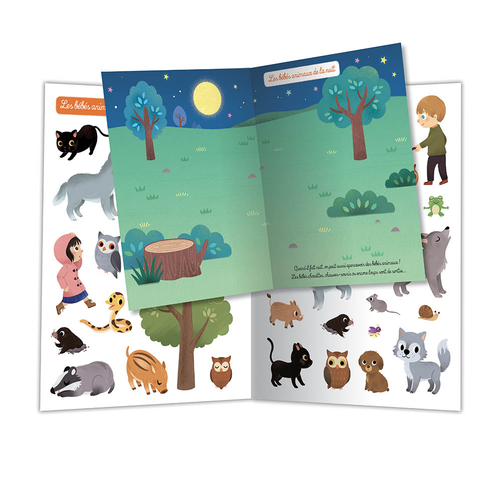 Mes 500 Autocollants - Bébés Animaux