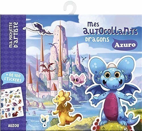Mes Autocollants Dragons Azuro