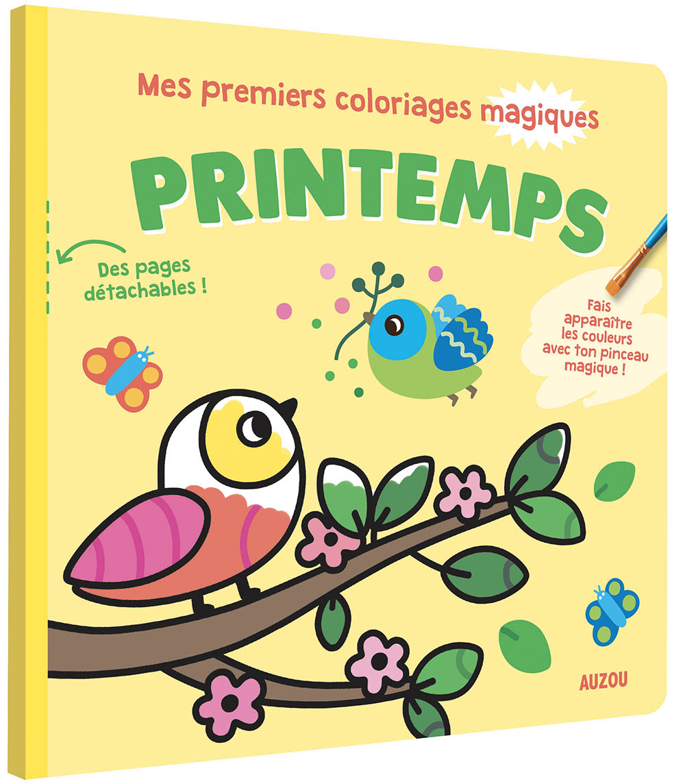 Mes Premiers Coloriages Magiques - Printemps