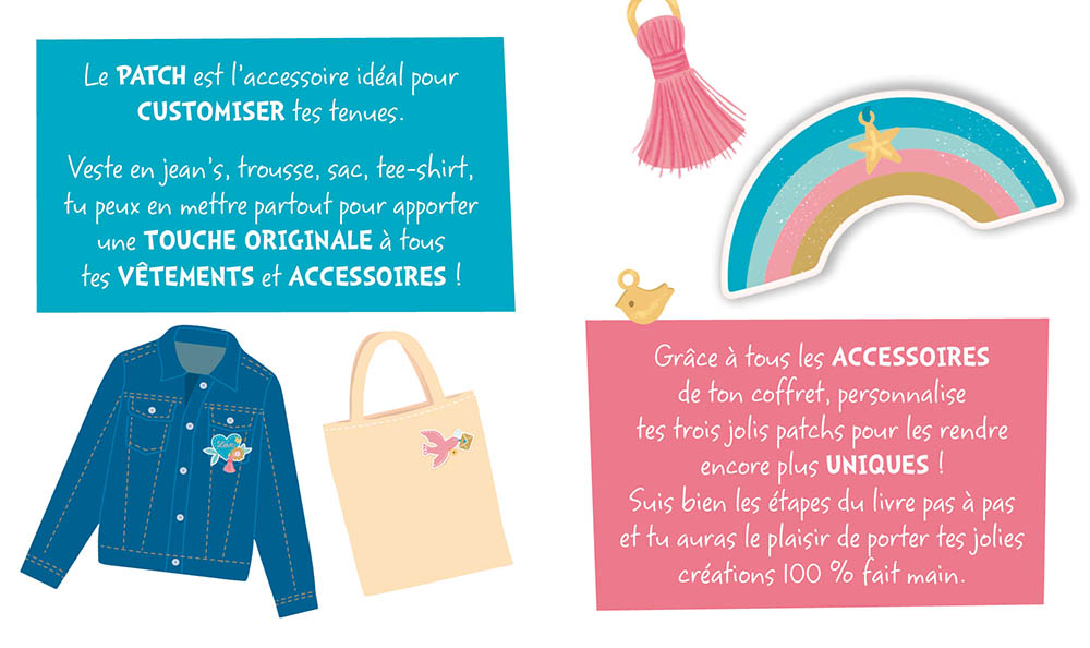 Mon Superbe Bijou - Mes 3 Patchs Thermocollants