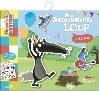 Ma Pochette D'artiste - Ma Pochette D'autocollants Loup - C'est La Fête