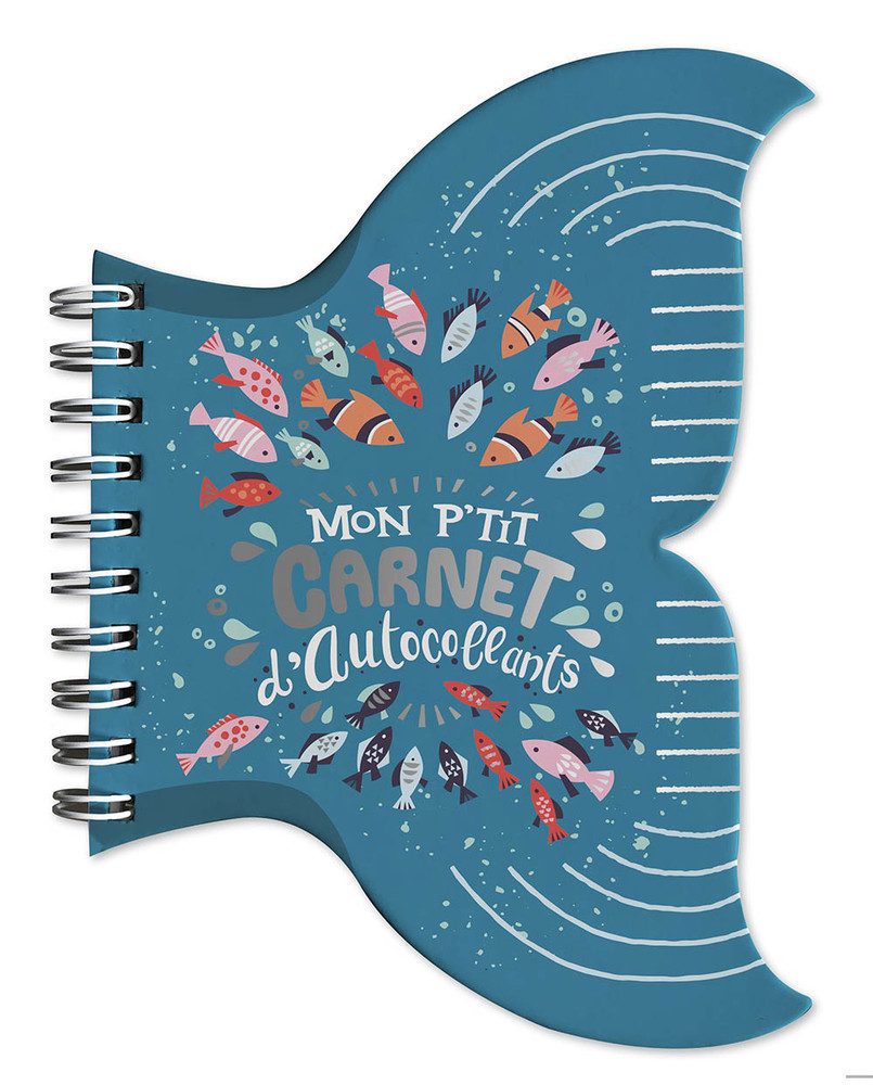 Mon P'tit Carnet D'autocollants - Océan