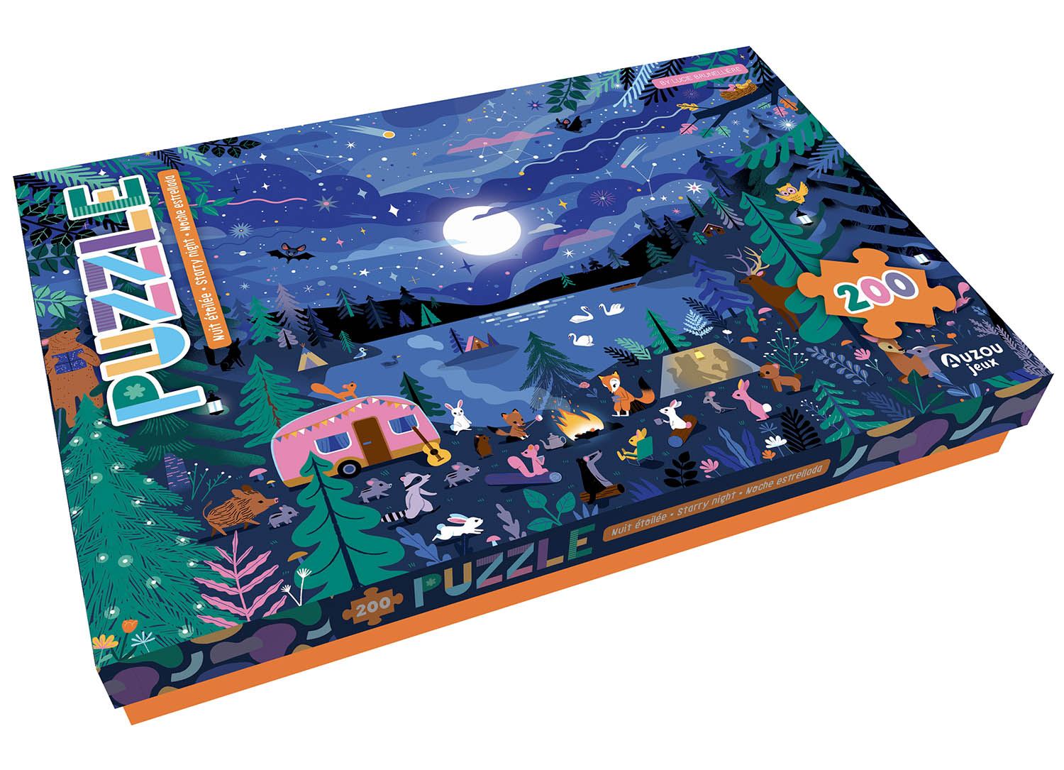 Puzzle Noche Estrellada 200 Piezas