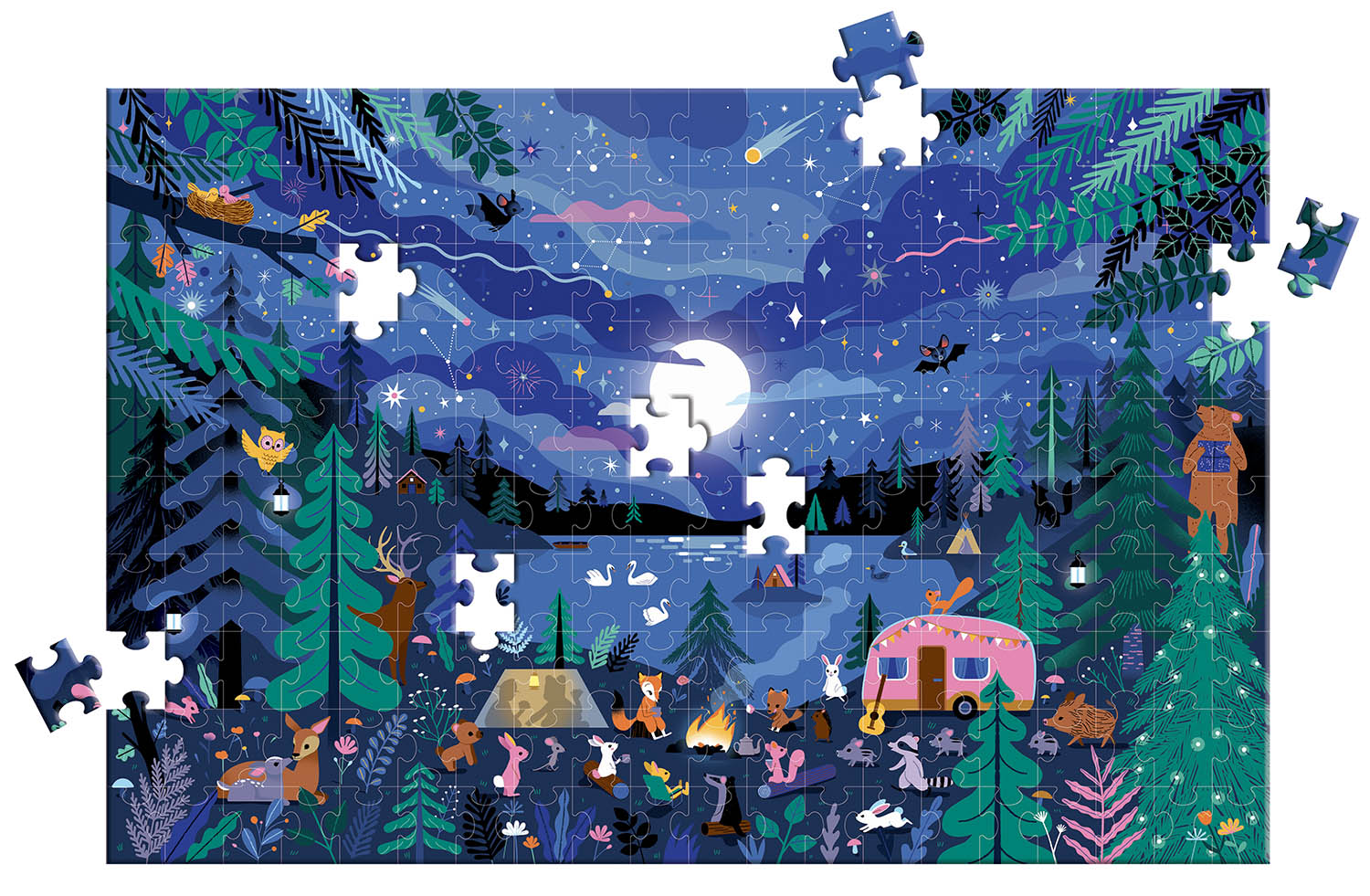 Puzzle - Nuit Étoilée