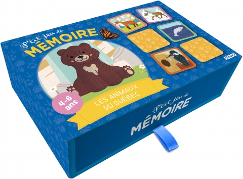 Jeu De Mémoire Les Animaux Du Québec