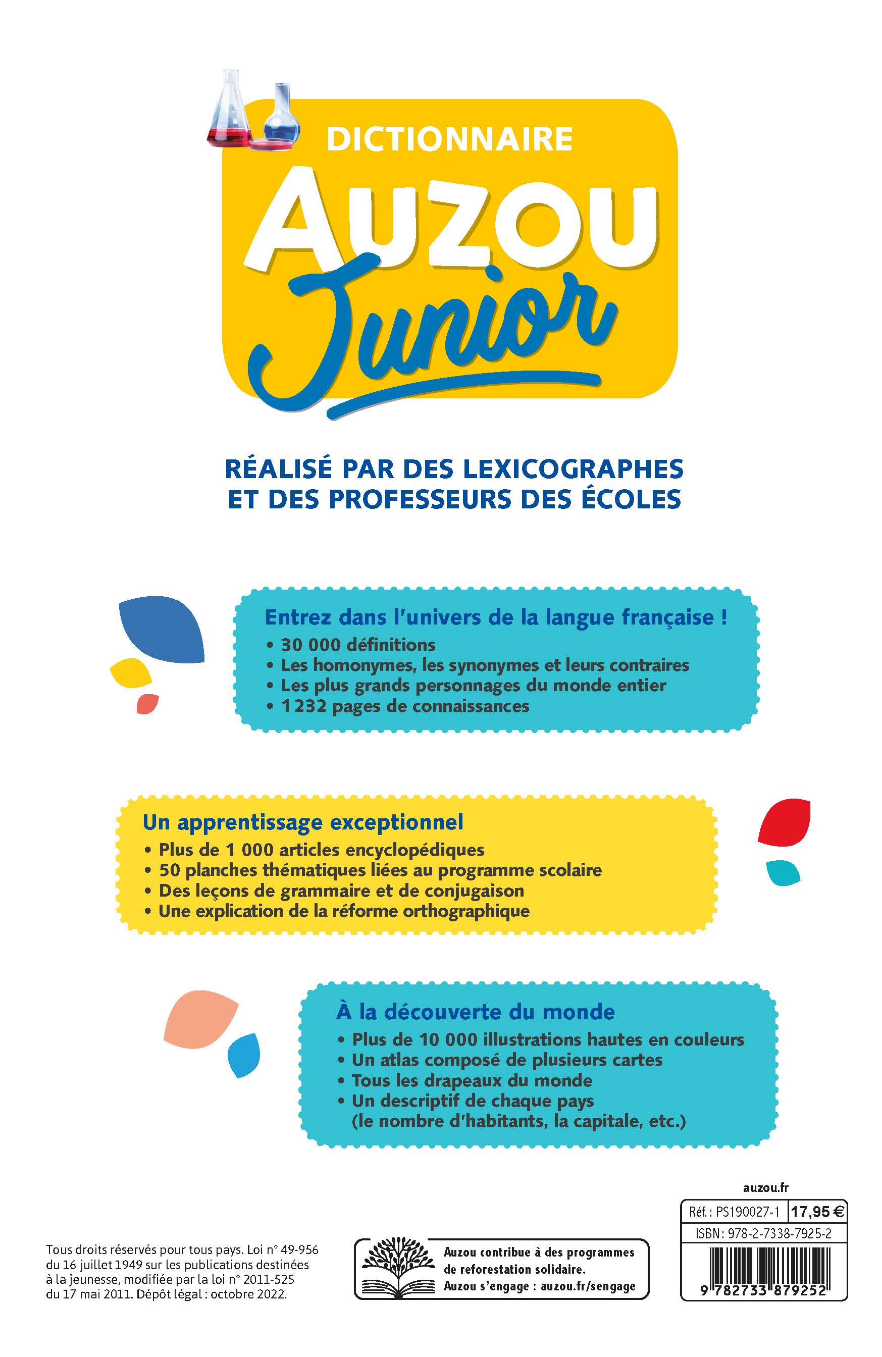 Dictionnaire Auzou Junior 2023