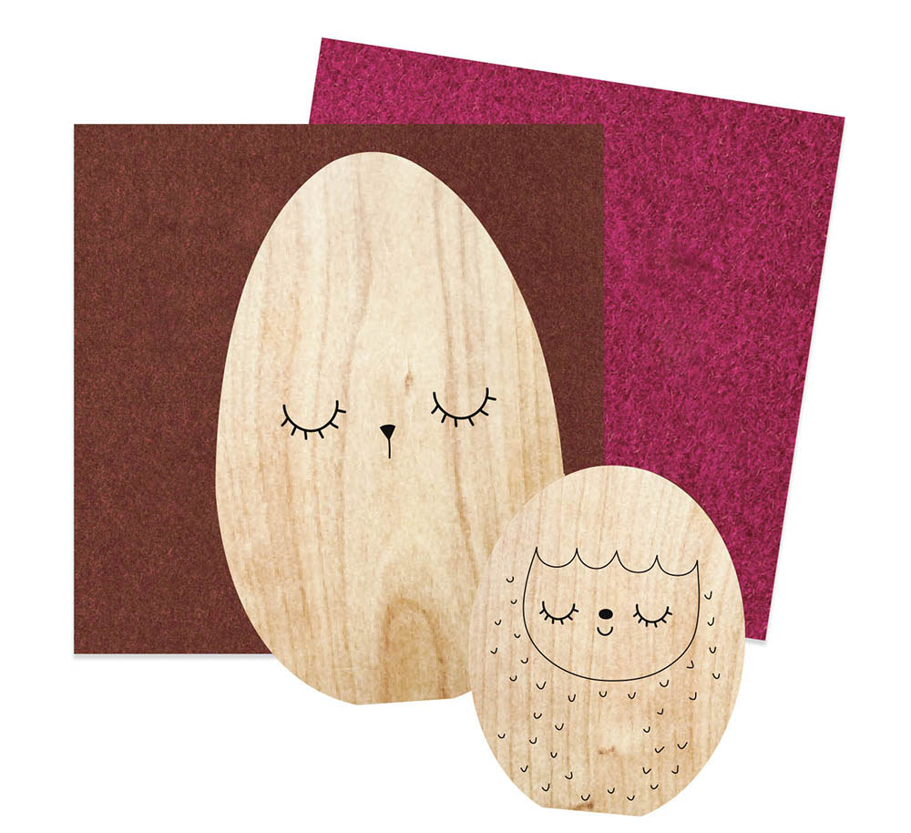 Mes Jolis Oeufs En Bois - À Décorer