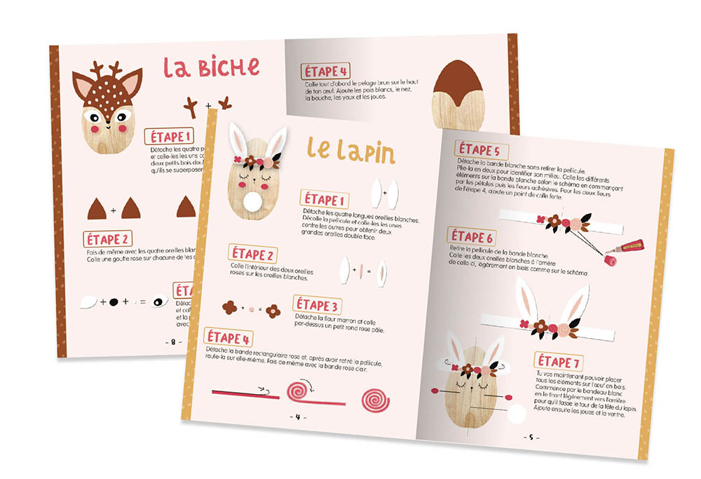 Mes Jolis Oeufs En Bois - À Décorer