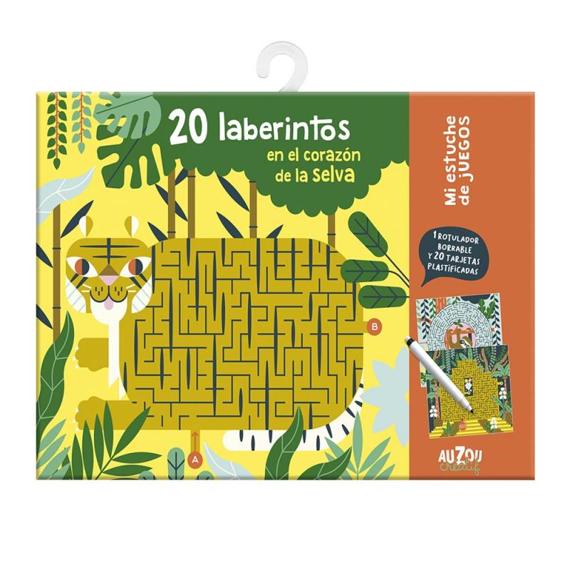 20 Laberintos En El Corazón De La Selva. Mi Estuche De Juegos