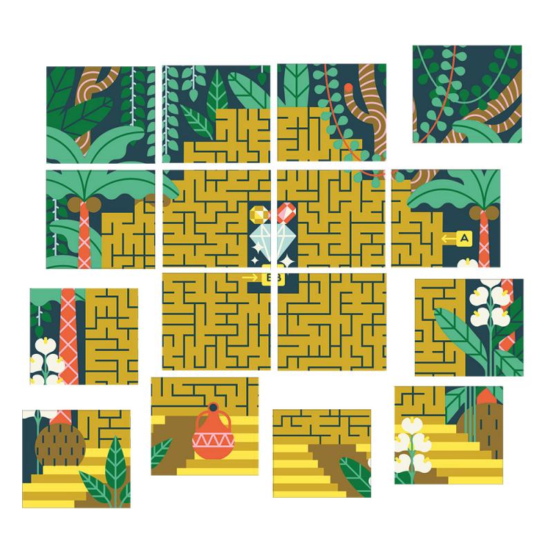 20 Laberintos En El Corazón De La Selva. Mi Estuche De Juegos