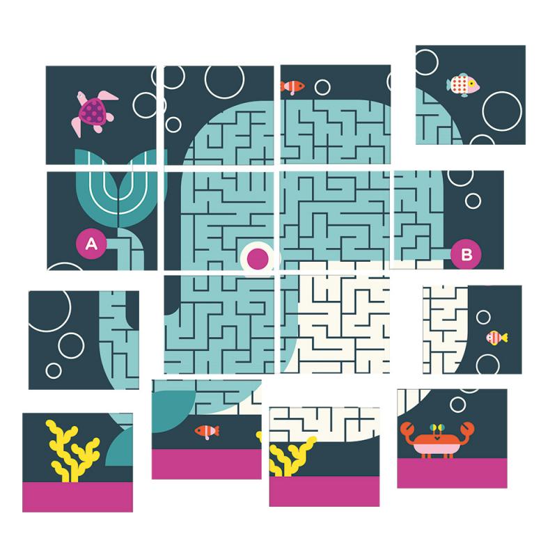 20 Juegos Bajo El Mar. Mi Estuche De Juegos