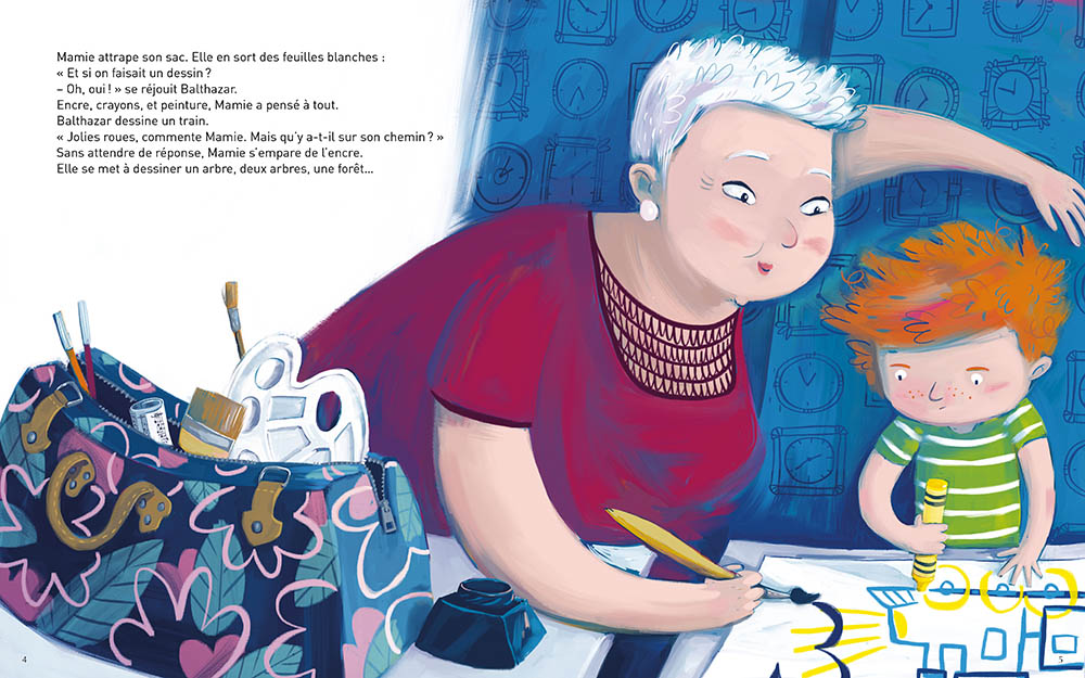 Balthazar, Grandma And The Train