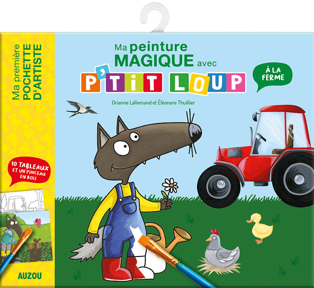 Ma Peinture Magique Avec P'tit Loup - À La Ferme