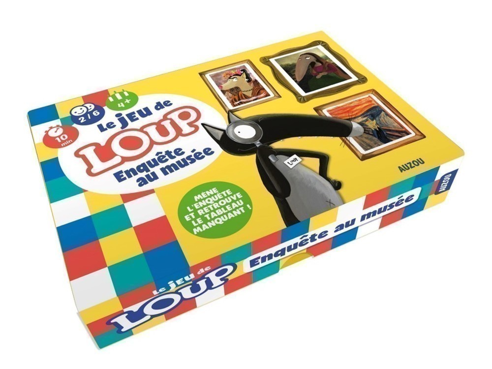 JEU DE LOUP - ENQUETE AU MUSEE
