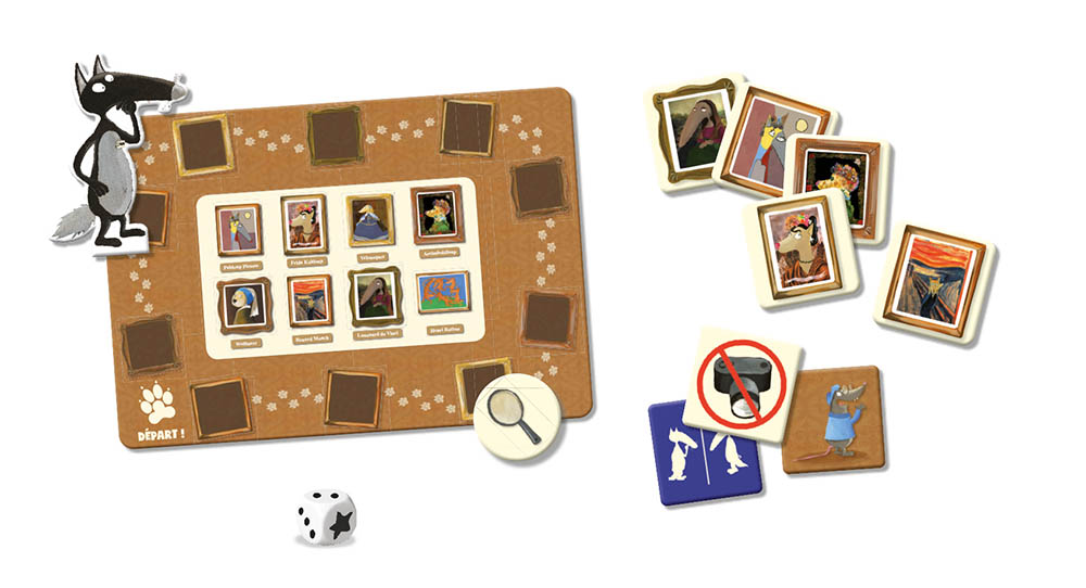 JEU DE LOUP - ENQUETE AU MUSEE