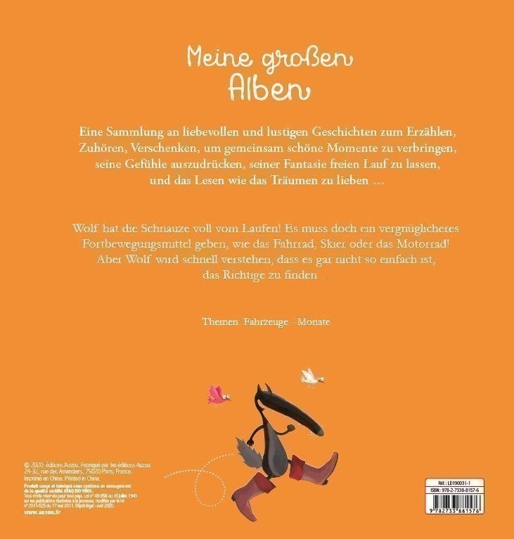 DER WOLF, DER NICHT MEHR LAUFEN WOLLTE (+ CD AUDIO) DER WOLF, DER NICHT MEHR LAUFEN WOLLTE (+ CD AUDIO)