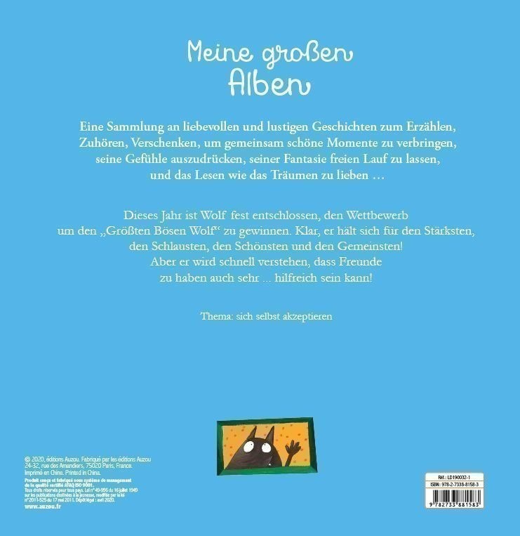 DER WOLF, DER ZU SELBSTVERLIEBT WAR (+ CD AUDIO)