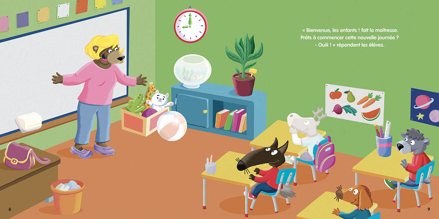 P'tit Loup - Vive L'école