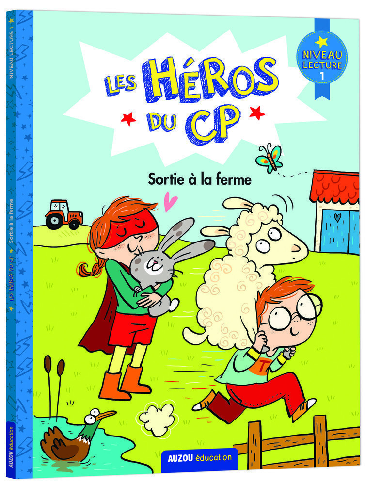 LES HEROS DU CP -  SORTIE A LA FERME NIV 1