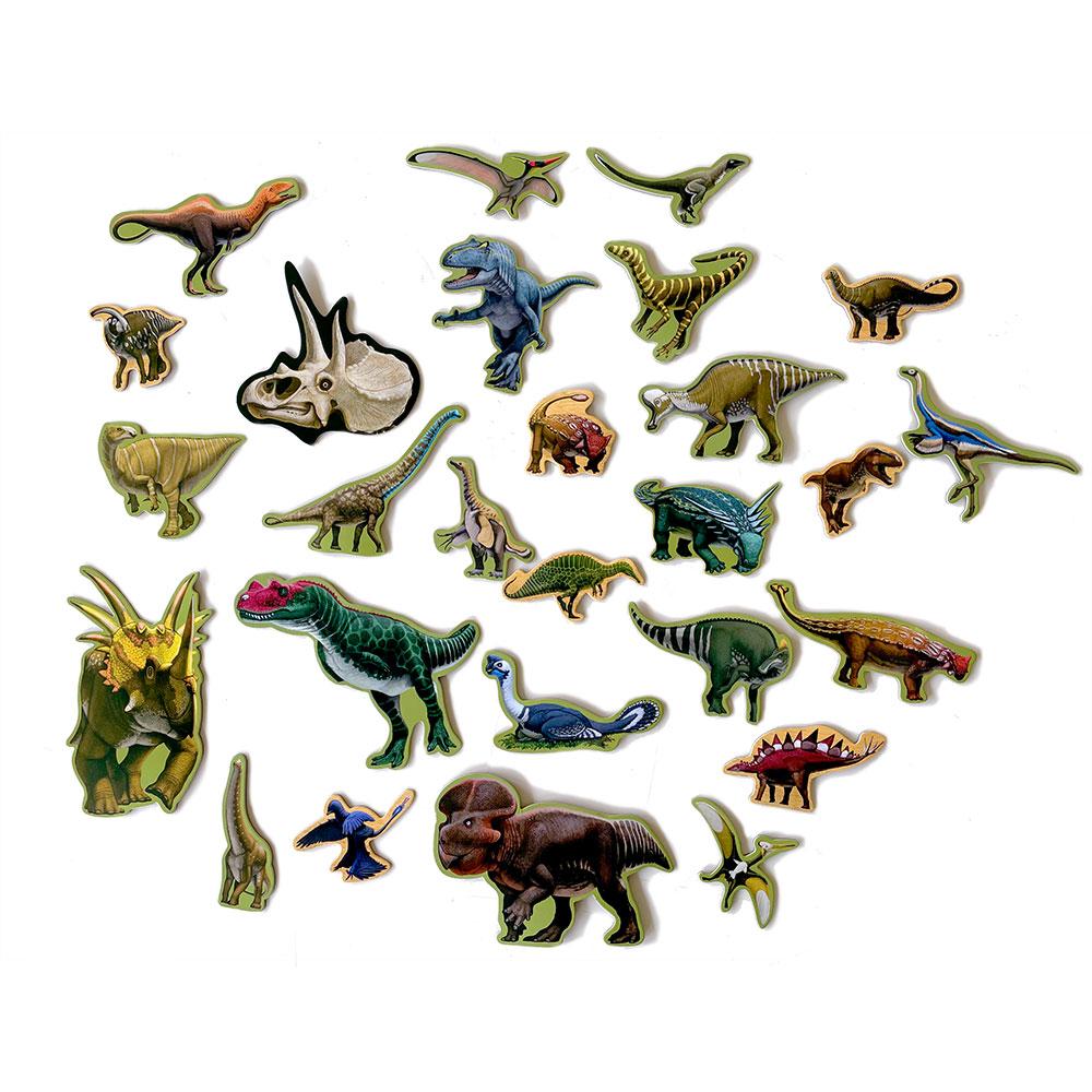Descubriendo Los Dinosaurios: Tablero Magnético