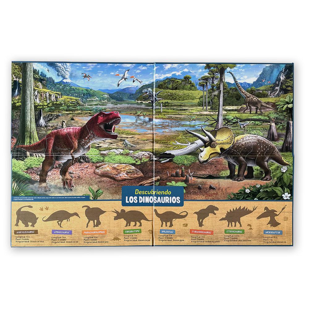Descubriendo Los Dinosaurios: Tablero Magnético
