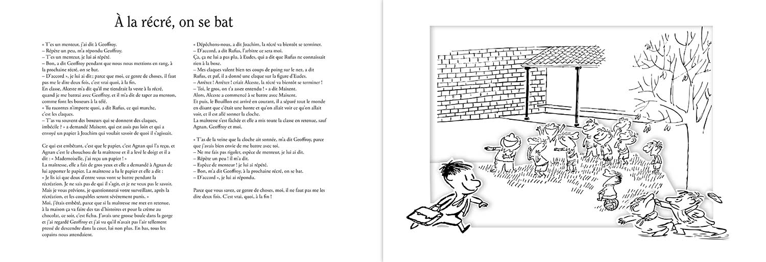 Le Petit Nicolas - En Papiers Découpés