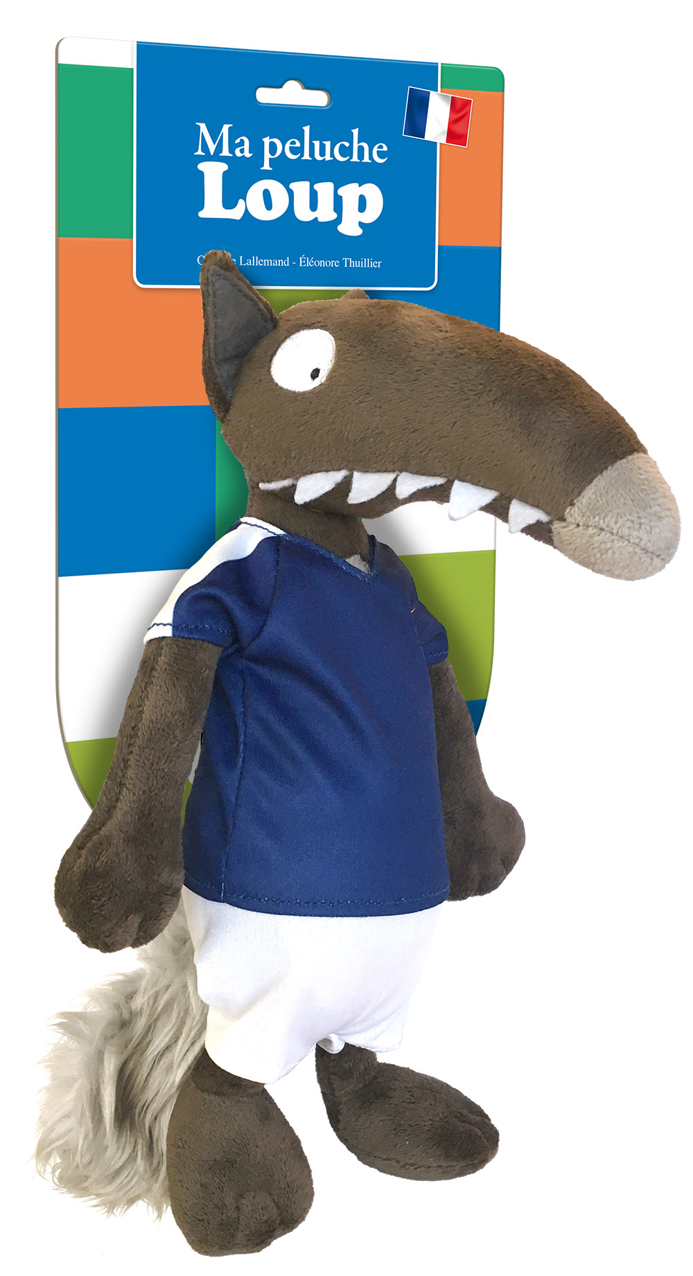 LA PELUCHE LOUP FOOT