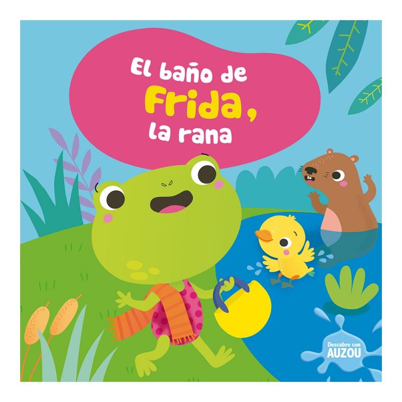 Libro De Baño: Frida La Rana