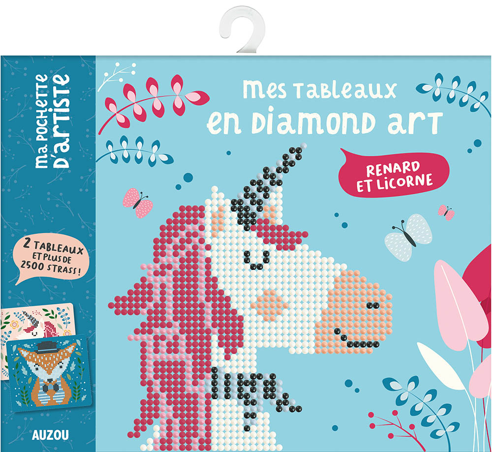 Mes Tableaux En Diamond Art - Renard Et Licorne