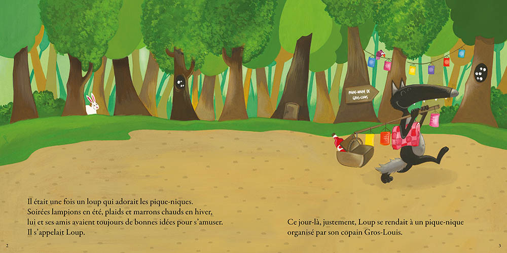LE LOUP QUI AVAIT UN NOUVEL AMI LE LOUP QUI AVAIT UN NOUVEL AMI