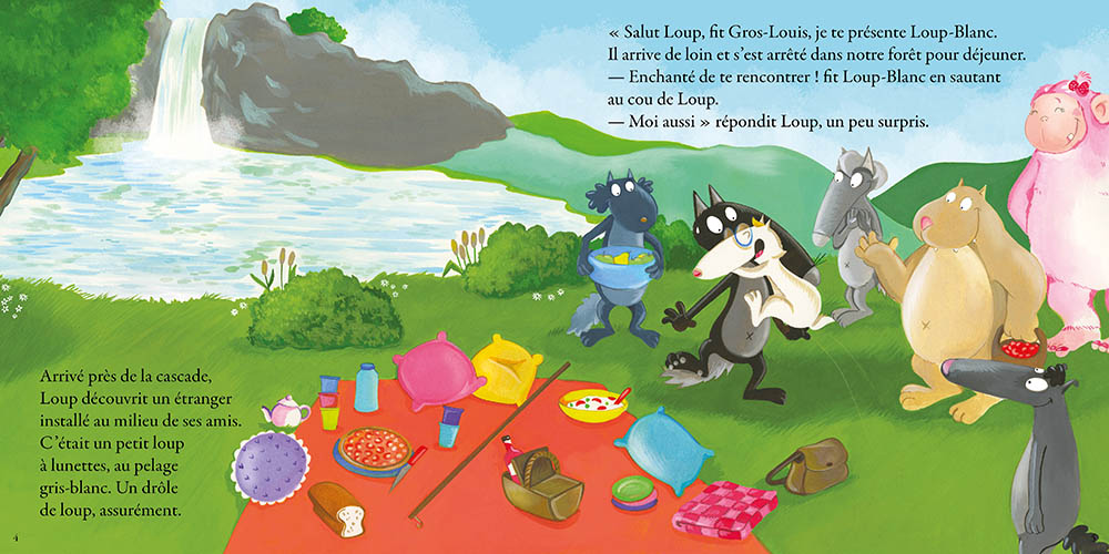 LE LOUP QUI AVAIT UN NOUVEL AMI LE LOUP QUI AVAIT UN NOUVEL AMI