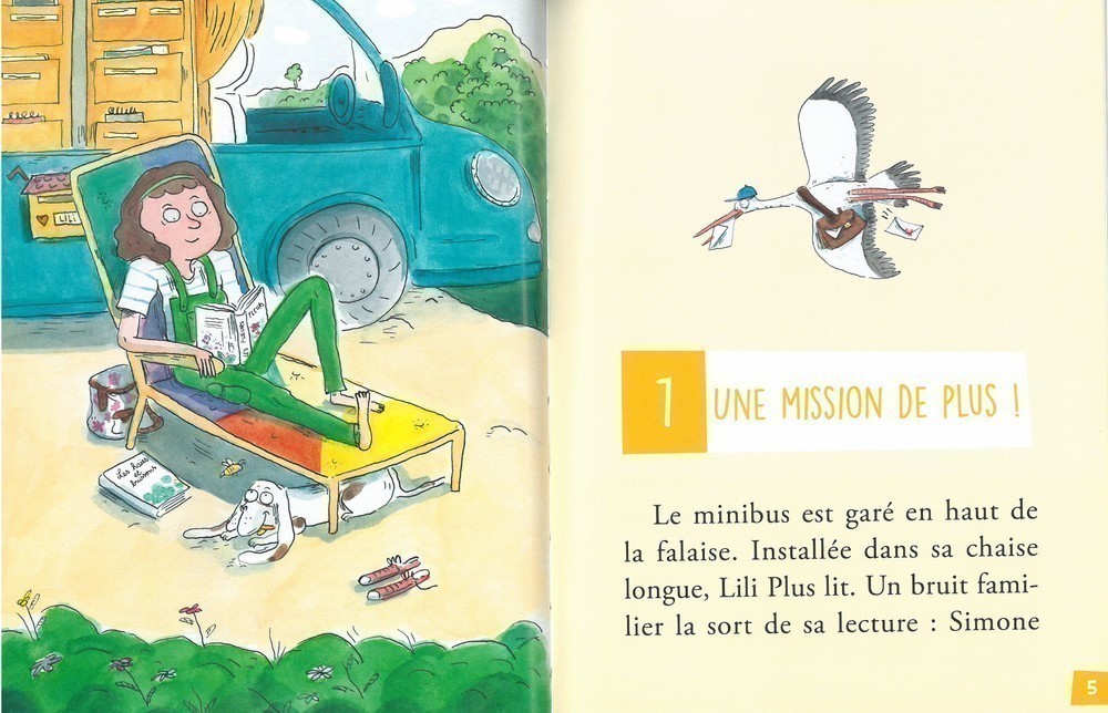 LA MAITRESSE EN MINIBUS, AU SECOURS, LES DEVOIRS !
