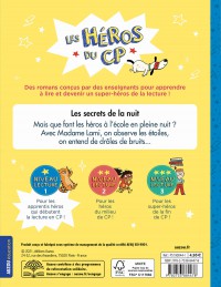 LES HEROS DU CP - LES SECRETS DE LA NUIT NIV1 LES HEROS DU CP - LES SECRETS DE LA NUIT NIV1