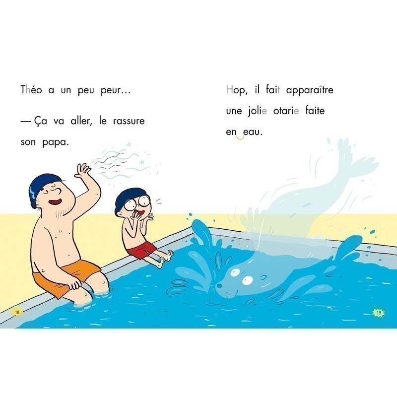 LES HEROS DU CP -TOUS A LA PISCINE !  NIV 2
