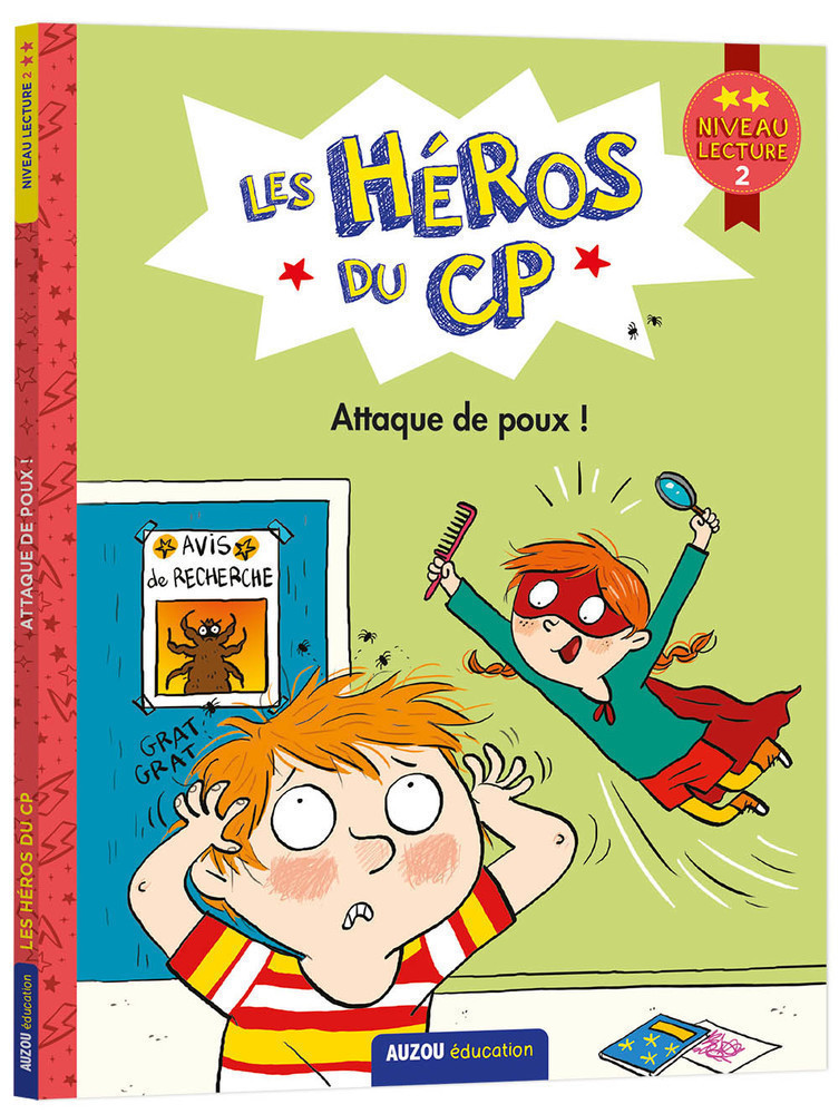 LES HEROS DU CP - ATTAQUE DES POUX ! NIV 2 LES HEROS DU CP - ATTAQUE DES POUX ! NIV 2