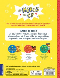 LES HEROS DU CP - ATTAQUE DES POUX ! NIV 2 LES HEROS DU CP - ATTAQUE DES POUX ! NIV 2