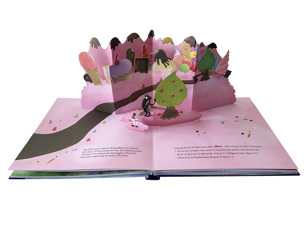 LE LOUP QUI CROYAIT EN SES REVES : UNE HISTOIRE EN POP-UP !