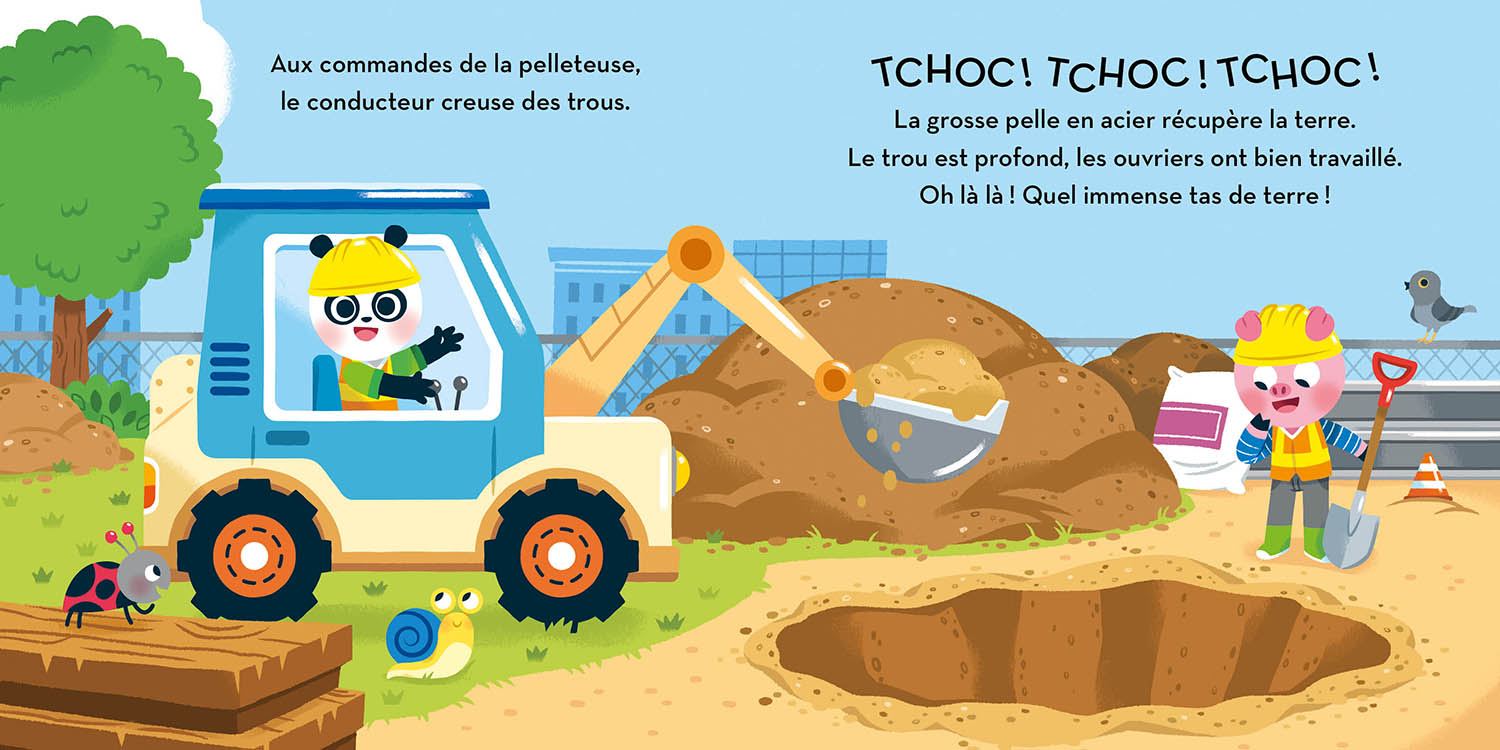 Une Journée Sur Le Chantier