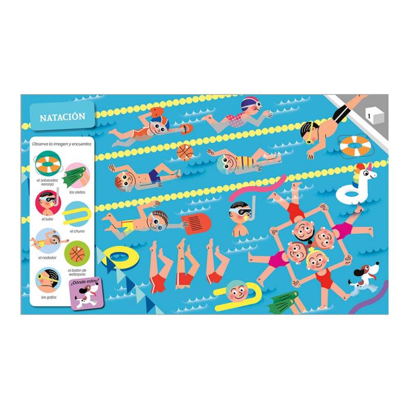 Busca Y Encuentra Para Los Más Pequeños En El Deporte