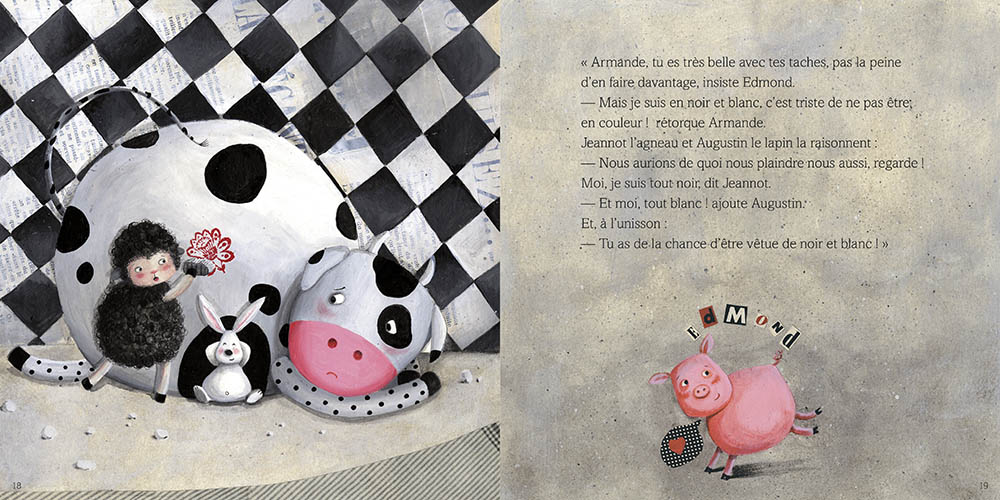 Armande The Cow Doesn’t Like Her Stains!