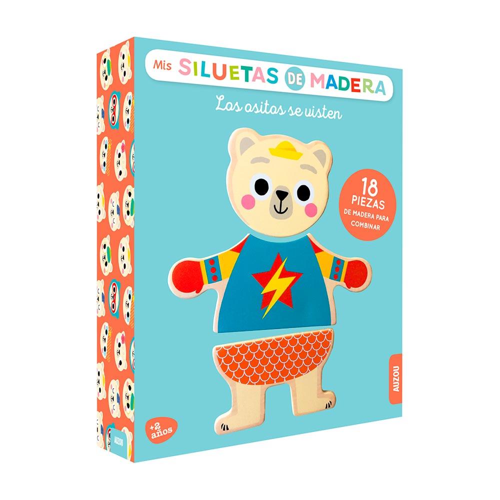Mis Siluetas De Madera. Los Ositos Se Visten